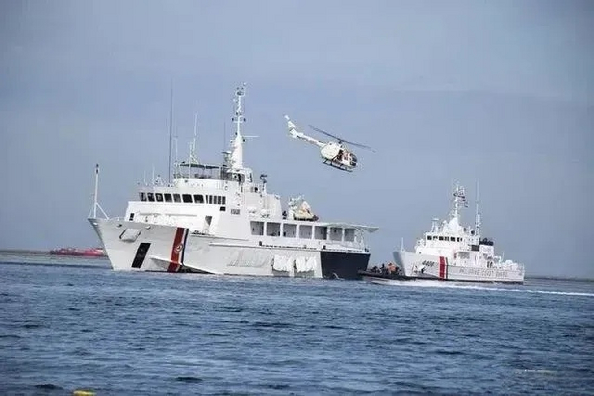 菲律宾海岸警卫队试图用新闻手段,来和中国搞南海对抗