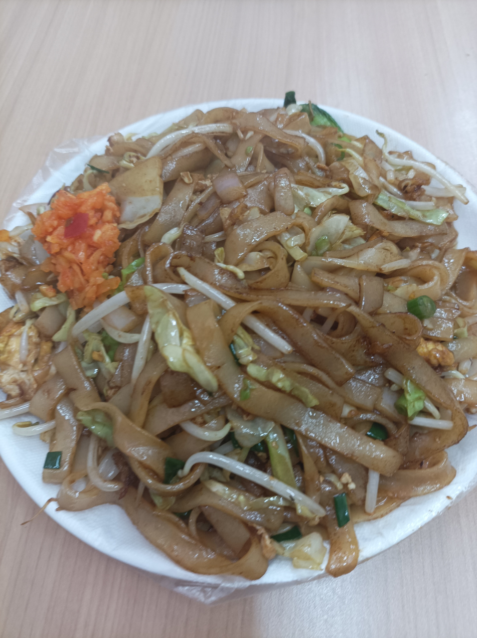 心动的美食# 福建小吃,蛋炒河粉.