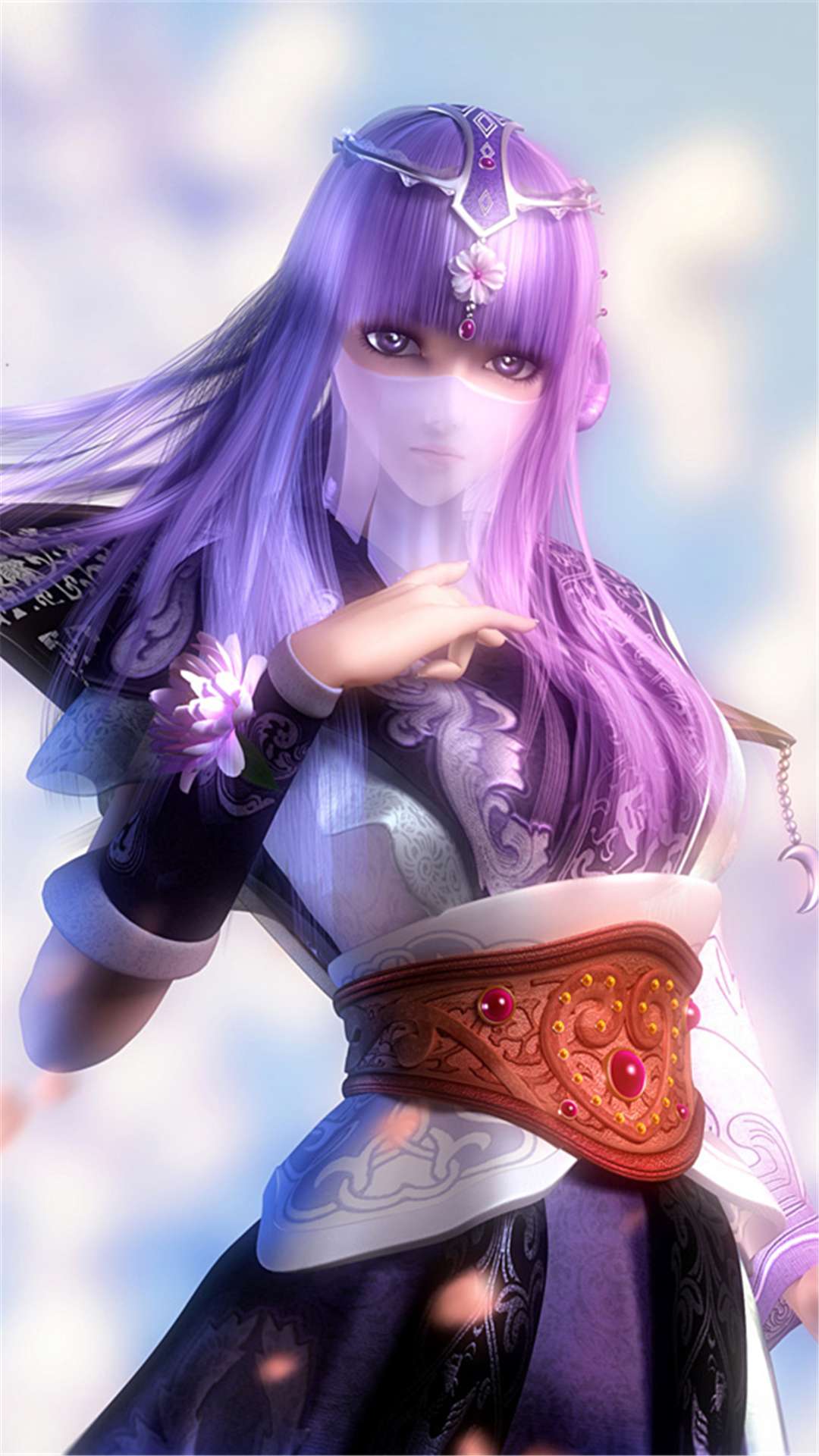 四个3d国漫美女,赫赫有名!