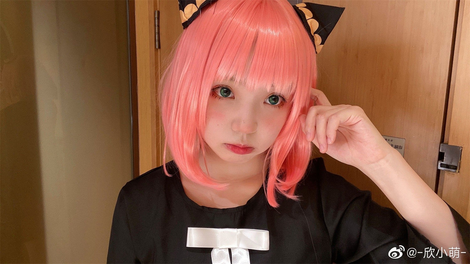 欣小萌超能力者阿尼娅，敲可爱的女鹅