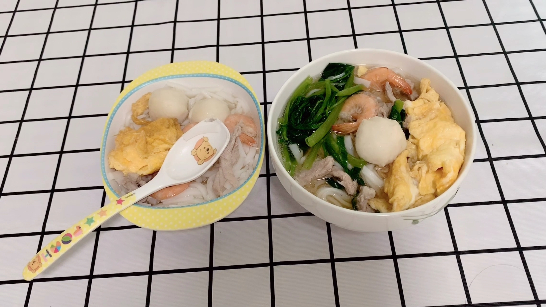 今天做个快手汤河粉