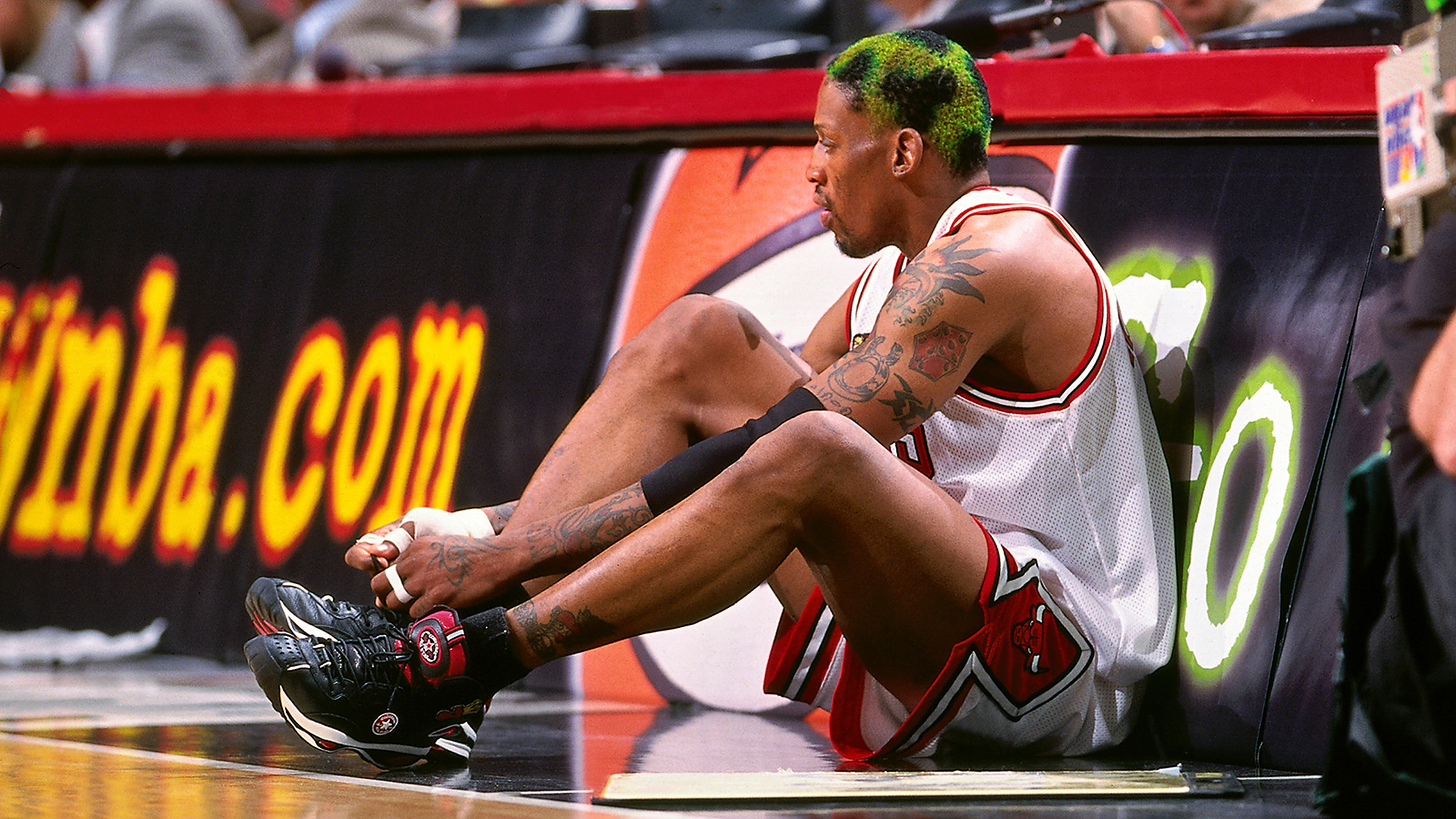 丹尼斯·罗德曼在公牛