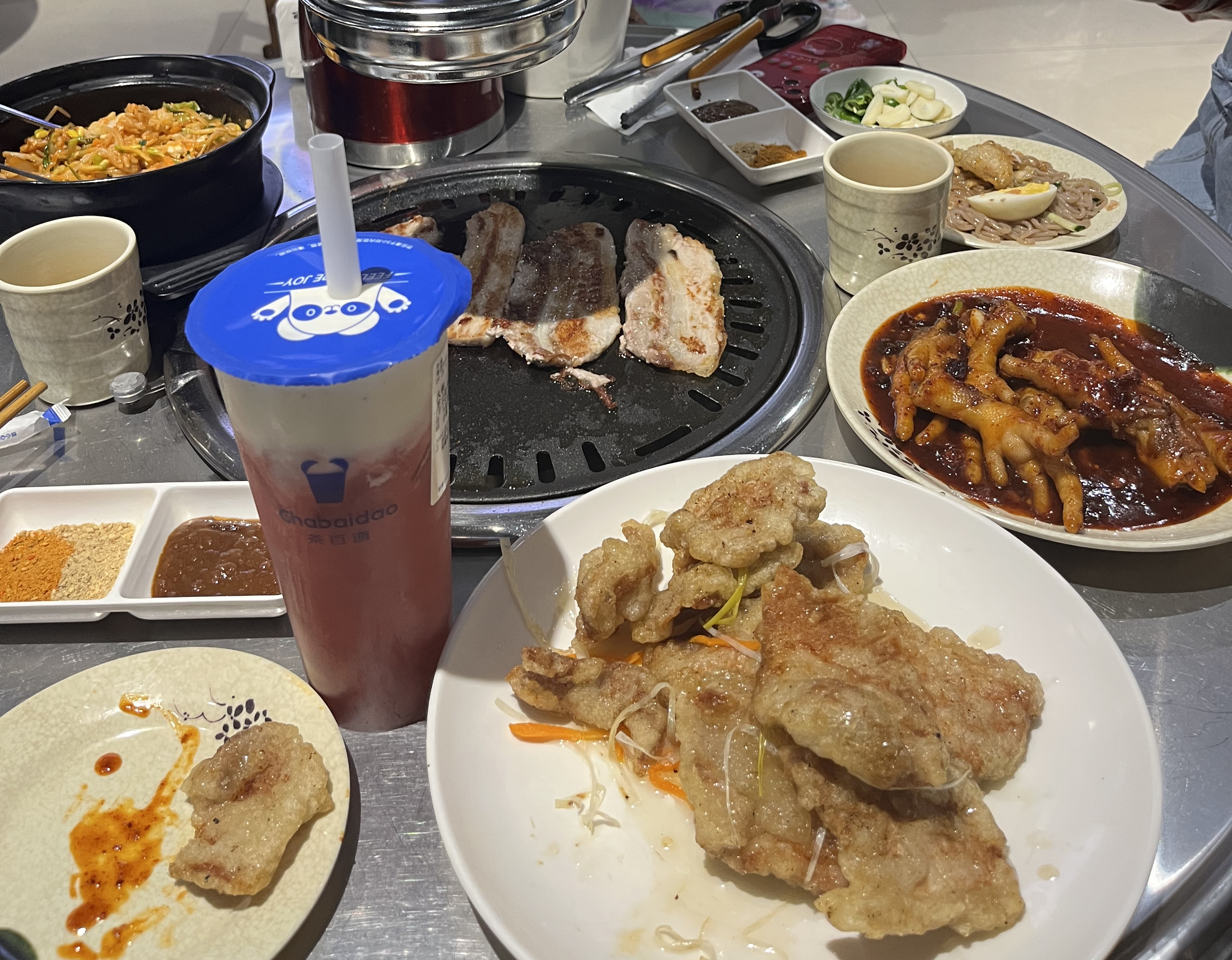 每天都要吃饱饭-金达莱烤肉