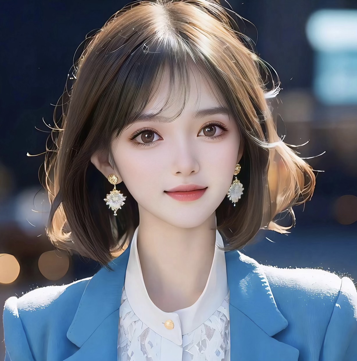 唯美职业女头像