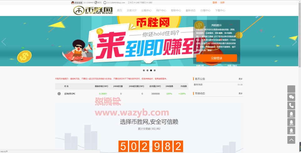 最新ThinkPHP框架开发的仿比特币数字交易平台源码插图