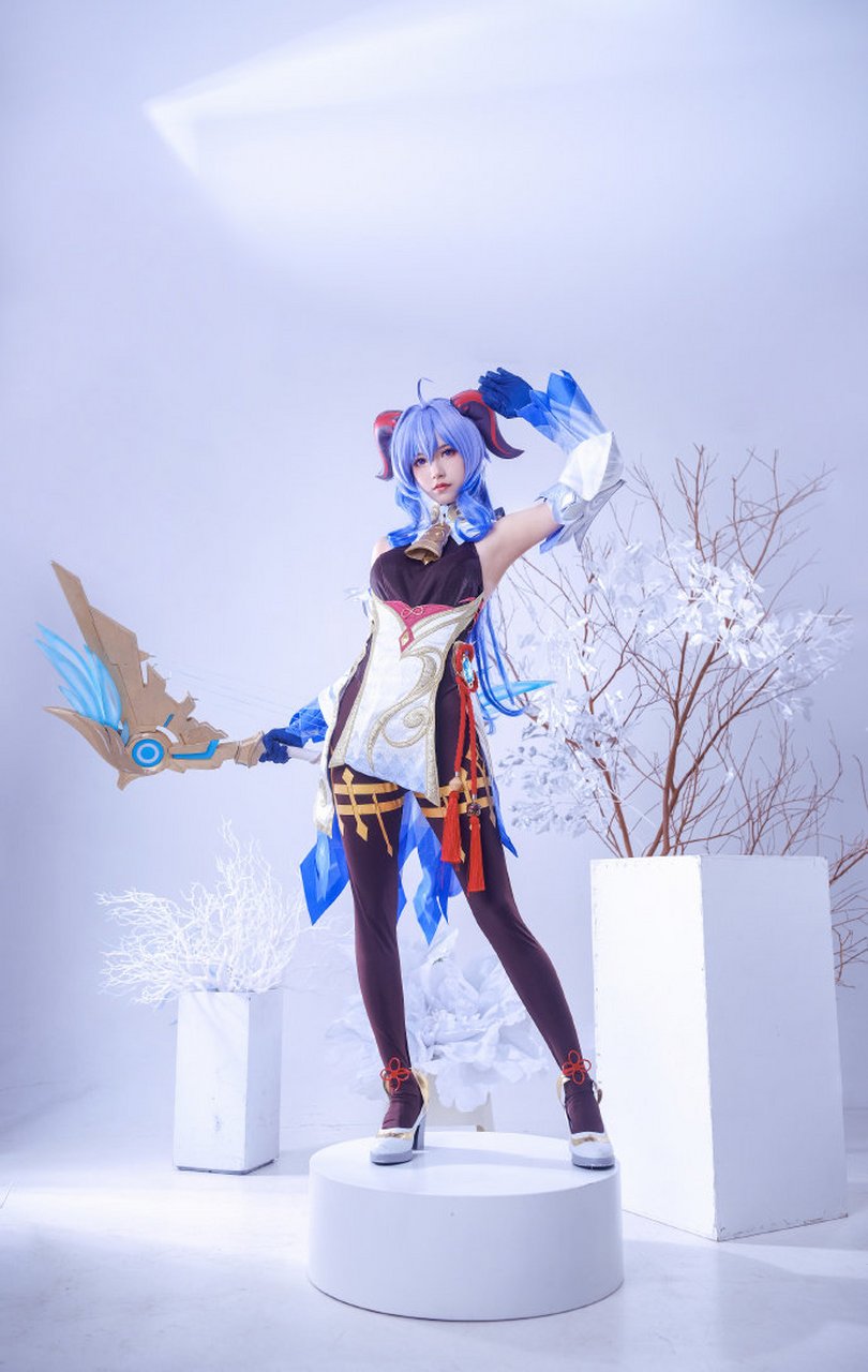 原神甘雨cos正片-君珺#原神#   喜欢的小伙伴点点关注  每天给大家分