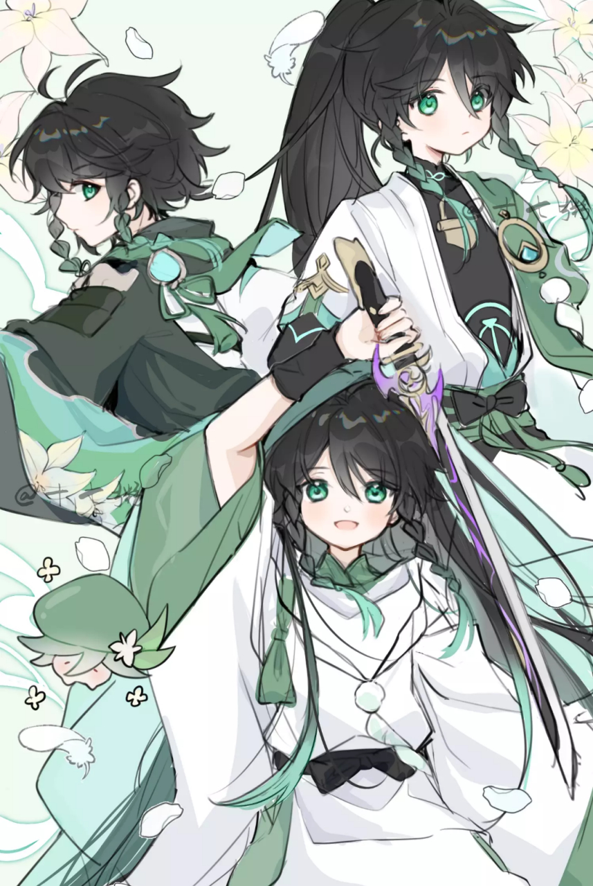 风男,但是温迪  转自十七粥欸#二次元# #原神#