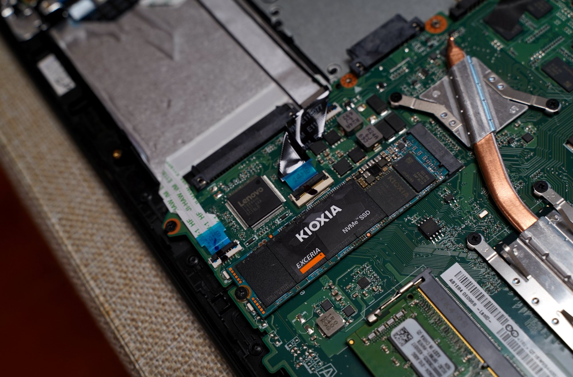 kioxia(铠侠)500g ssd固态硬盘nvme.m2接口