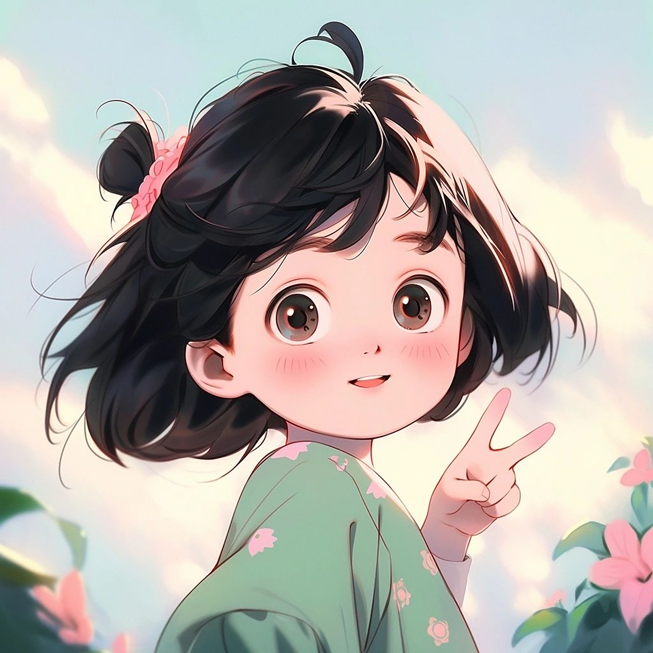 乖巧懂事的女生头像,哪一个令你心动91#头像# #治愈