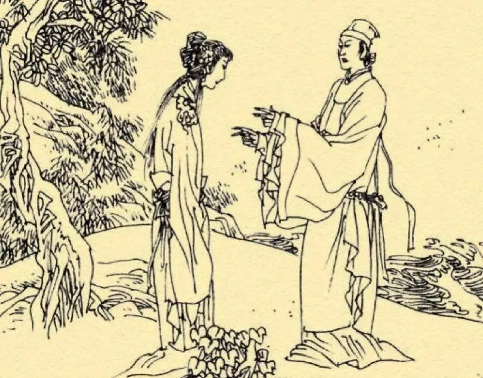 古时,穷书生靠妻子养活,高中状元后却抛弃妻子,转身投入美人怀抱,和离