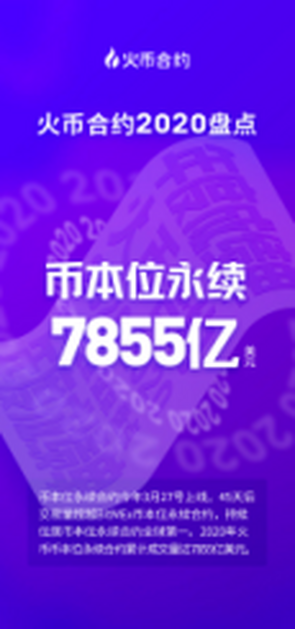 一路披荆斩棘，火币合约如何引领2020年衍生品风潮？