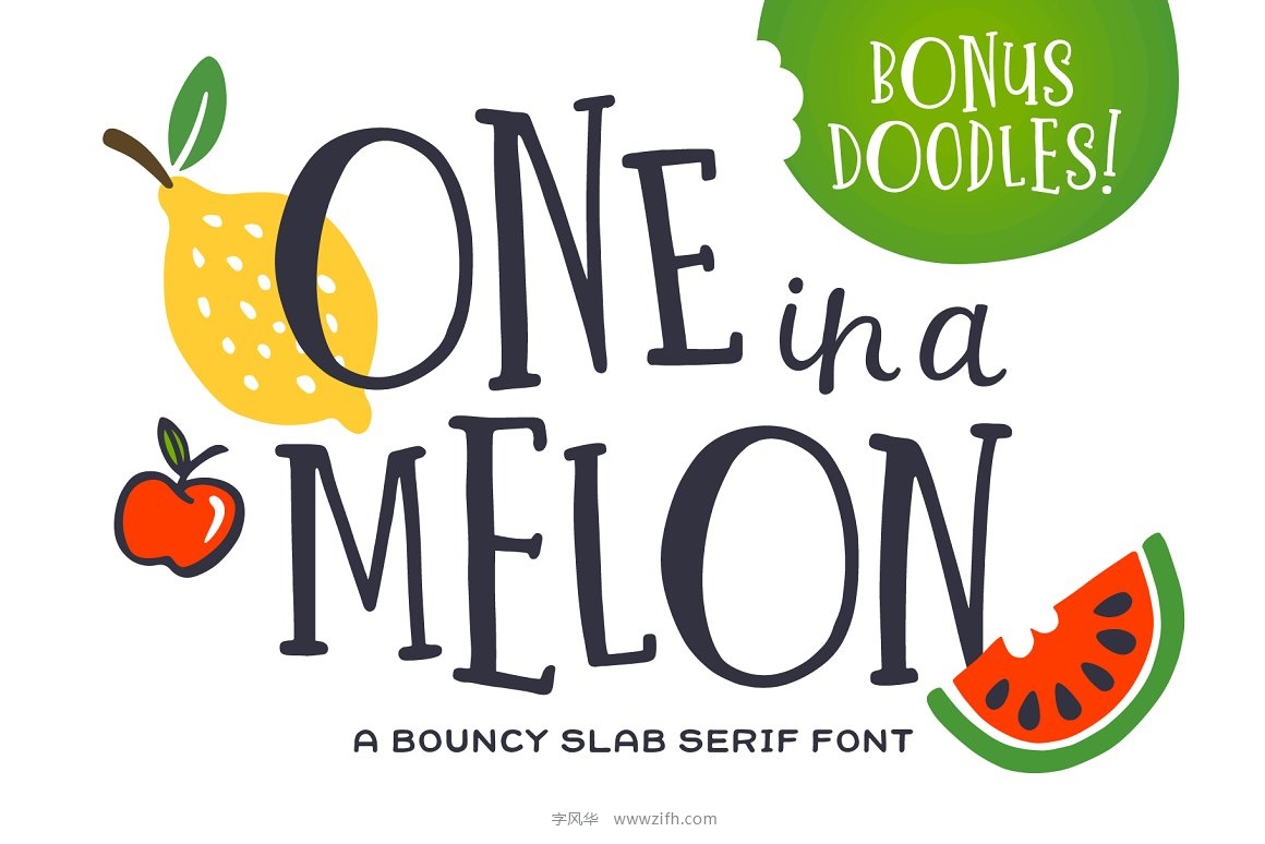 One in a Melon Font.jpg