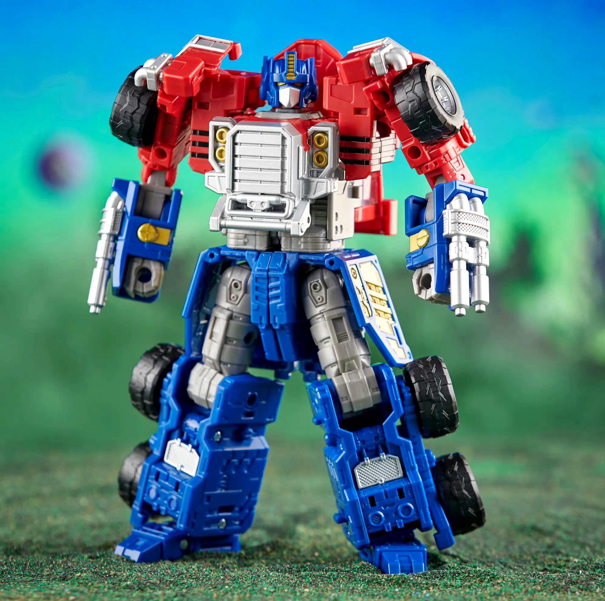 变形金刚 传世进化 指挥官级 a版舰队擎天柱官图欣赏