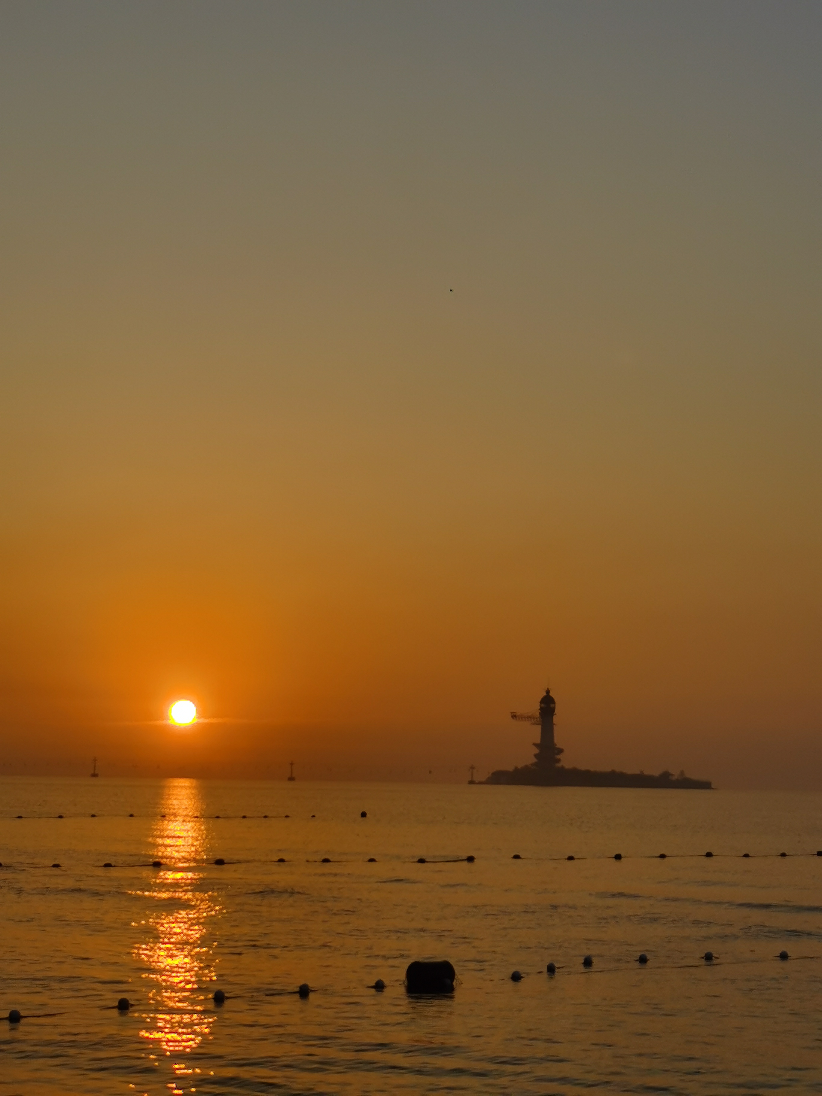 南戴河美美的日出