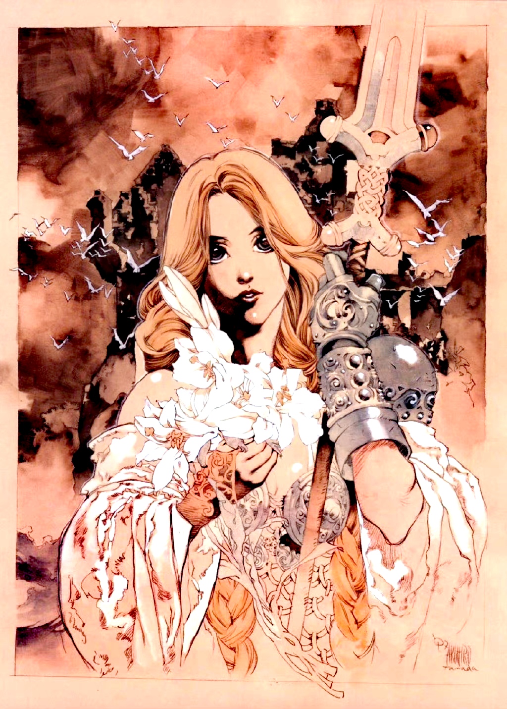 画师山田章博 动漫角色插画欣赏