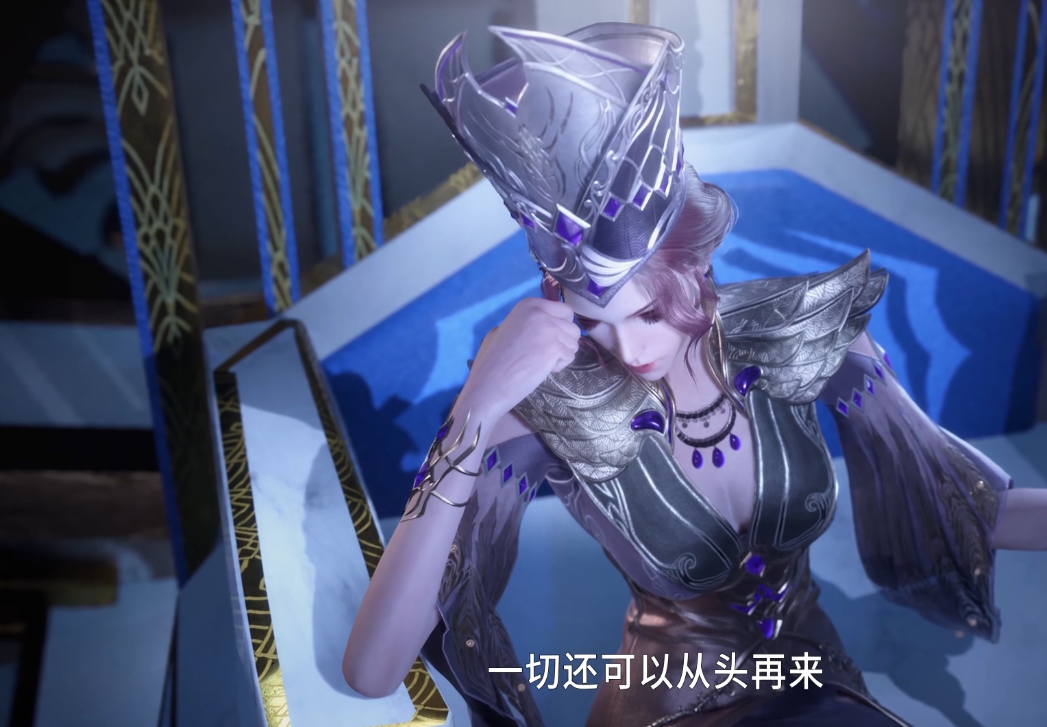 斗罗156集:比比东全身照曝,包臀裙配大长腿,转身时彻底暴露了
