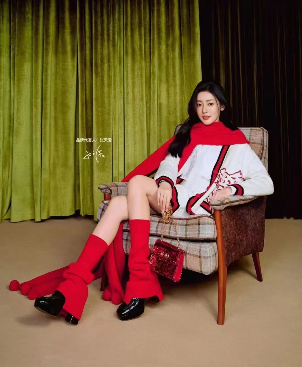 张天爱7015cocoon品牌代言人   聚焦古典浪漫 9899国庆快乐
