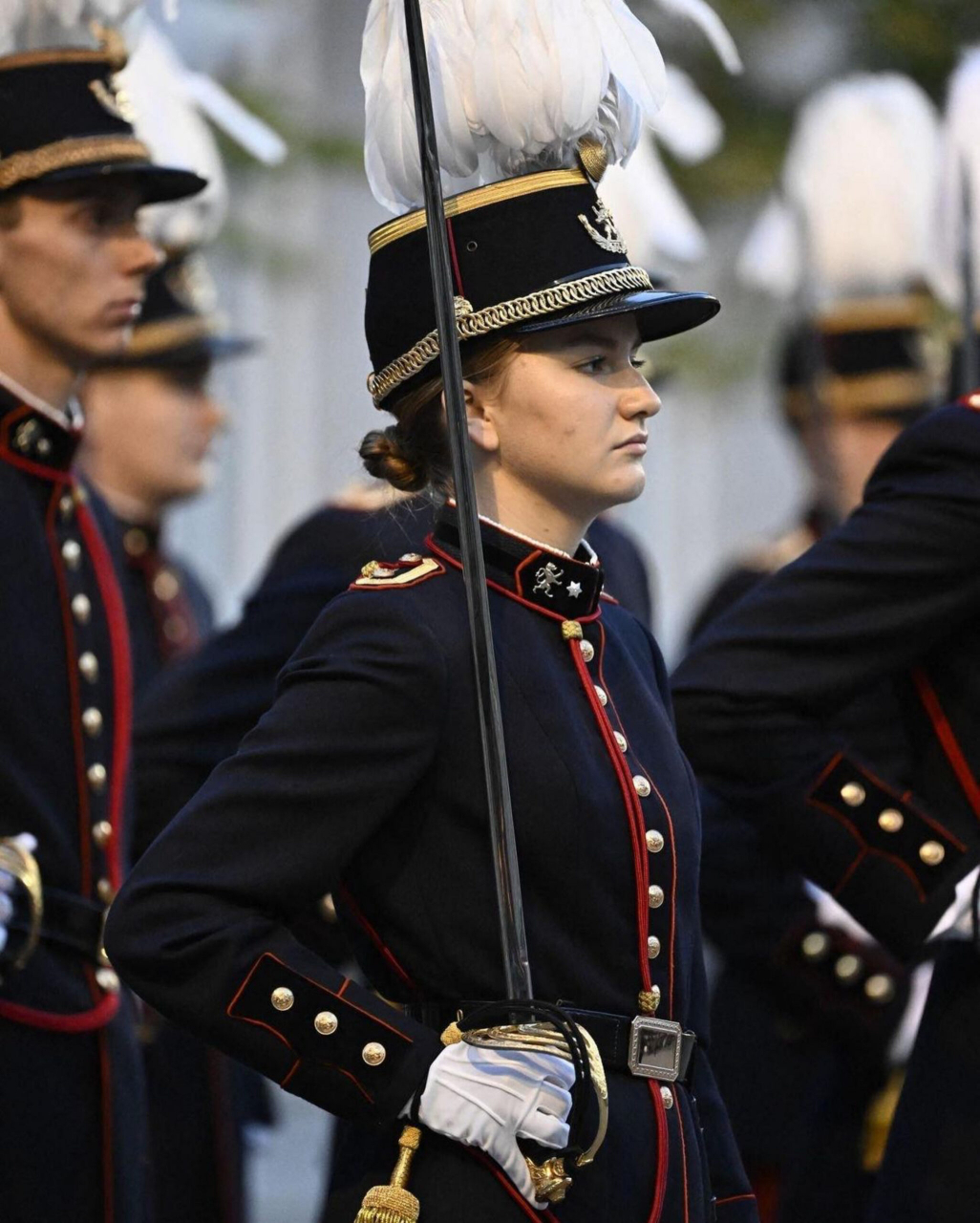 比利时公主宣誓成为陆军少尉,刚柔并济女王范儿～  当地时间9月26日