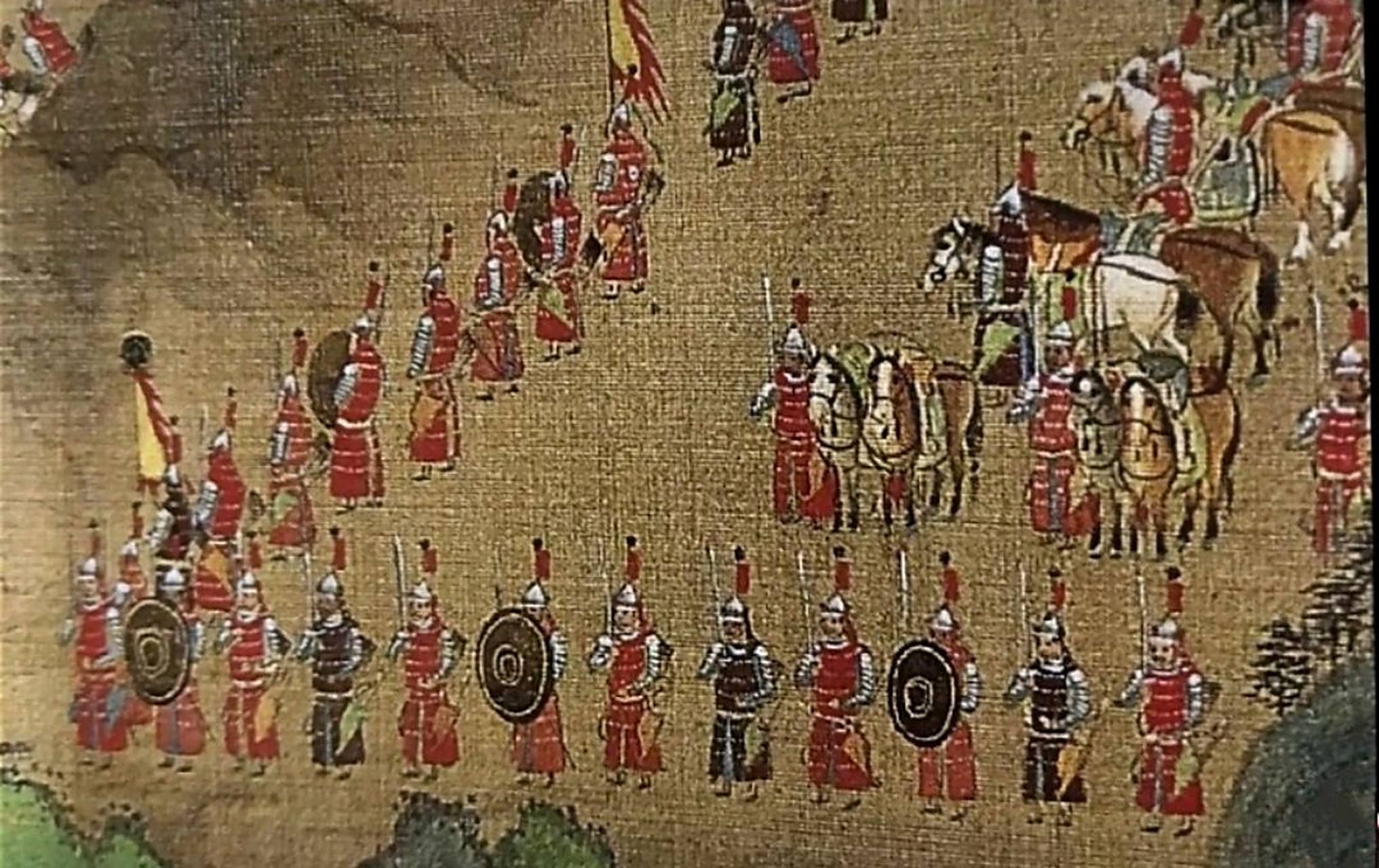 《平番得胜图》大明军刀礼