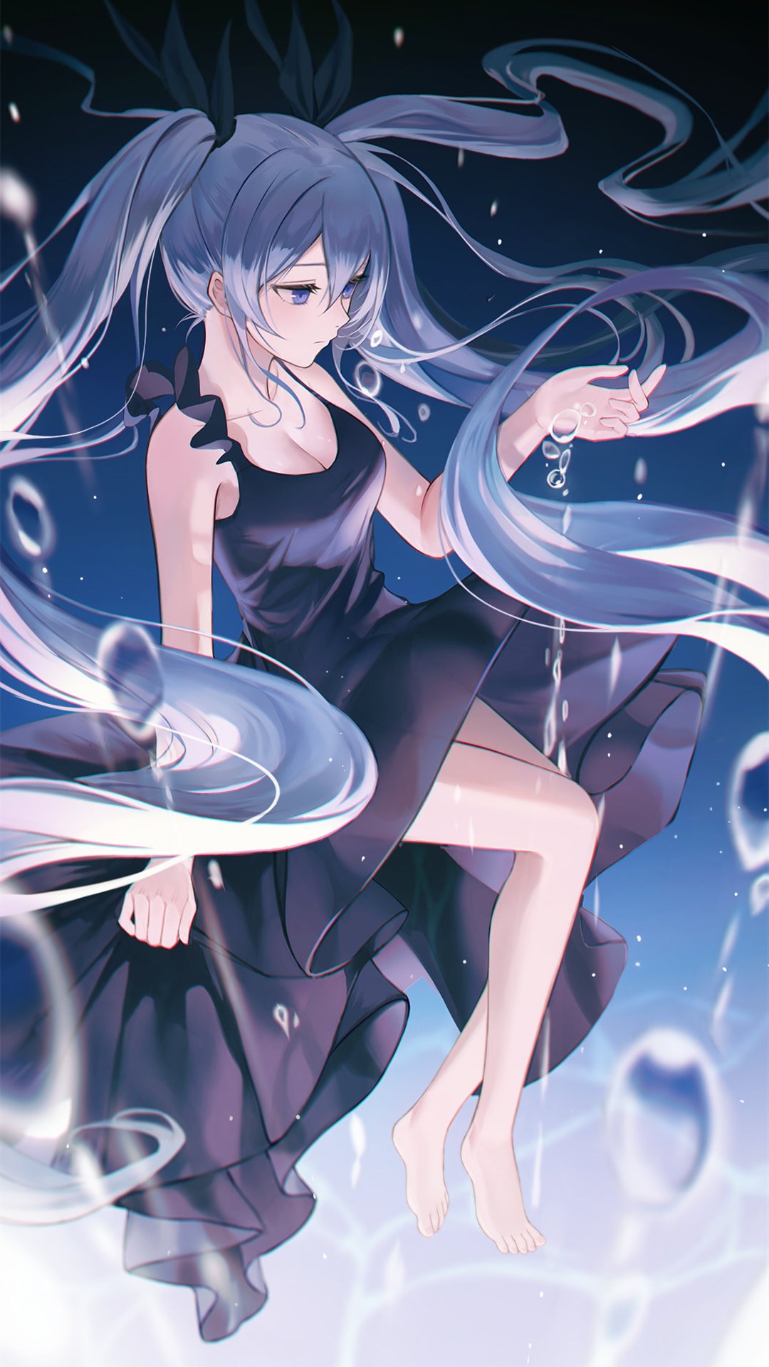 初音未来高清壁纸,或忧郁,或活泼,百变的公主殿下