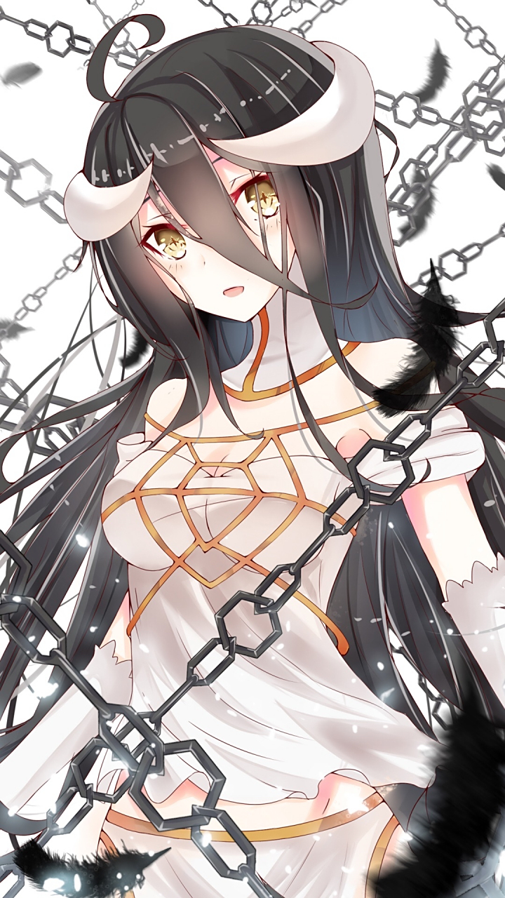 动漫壁纸# #二次元美图#  #overlord不死者之王#  骨王动漫手机壁纸