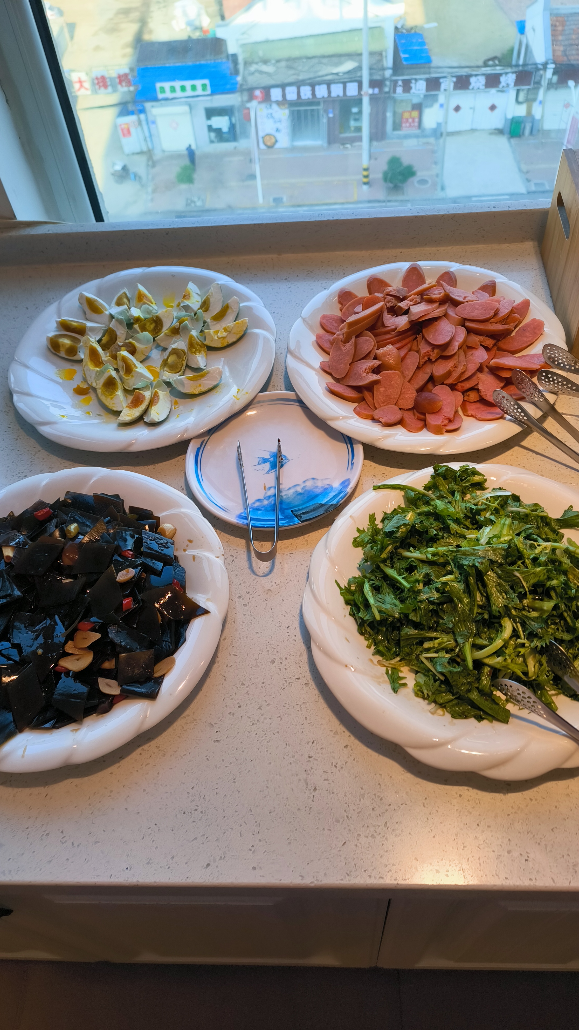 我在董家口汉庭酒店享受到诱人的早餐