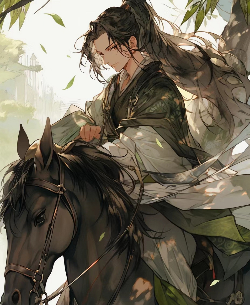 鲜衣怒马少年郎#ai绘画