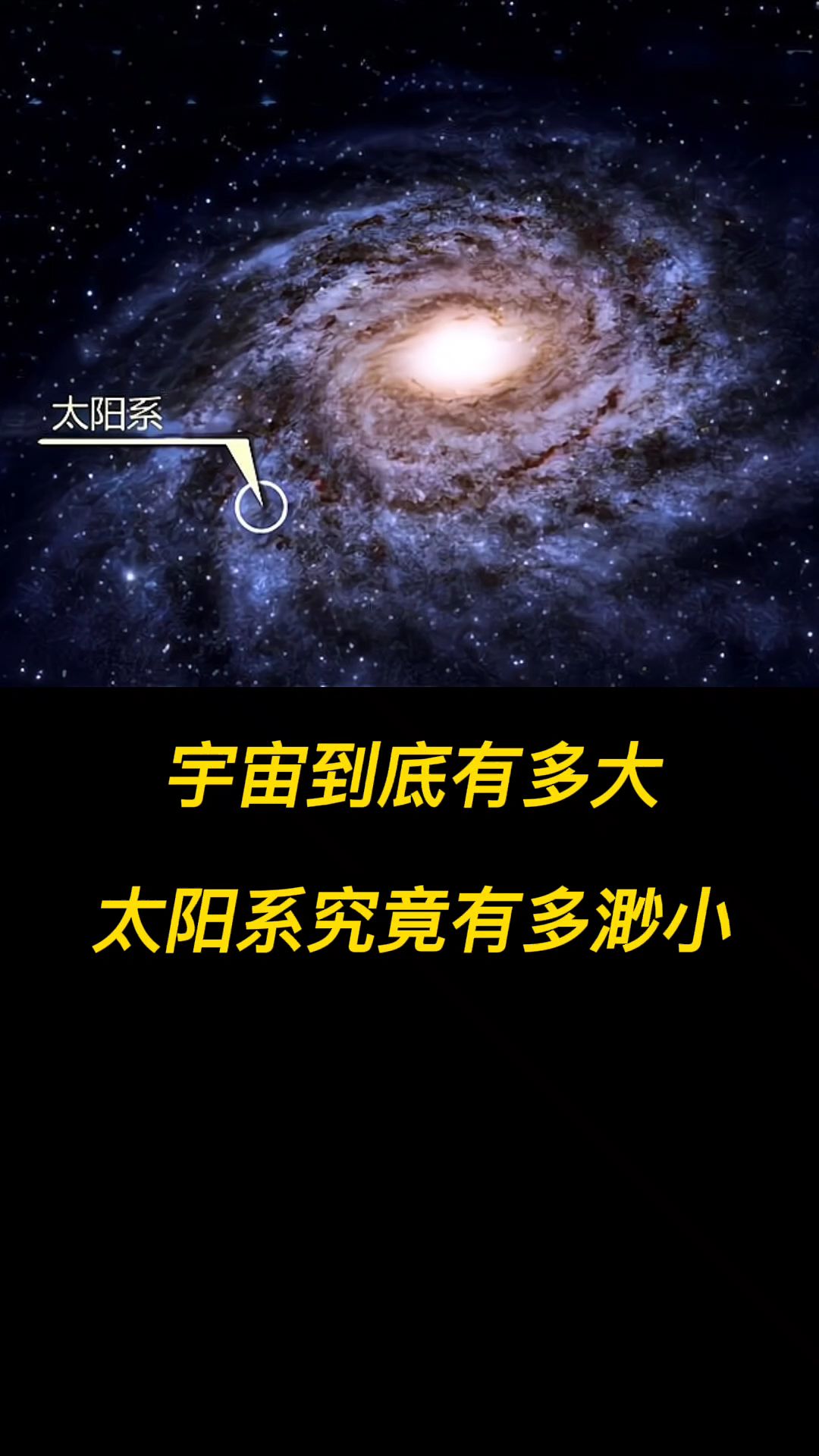 宇宙到底有多大太阳系究竟有多渺小