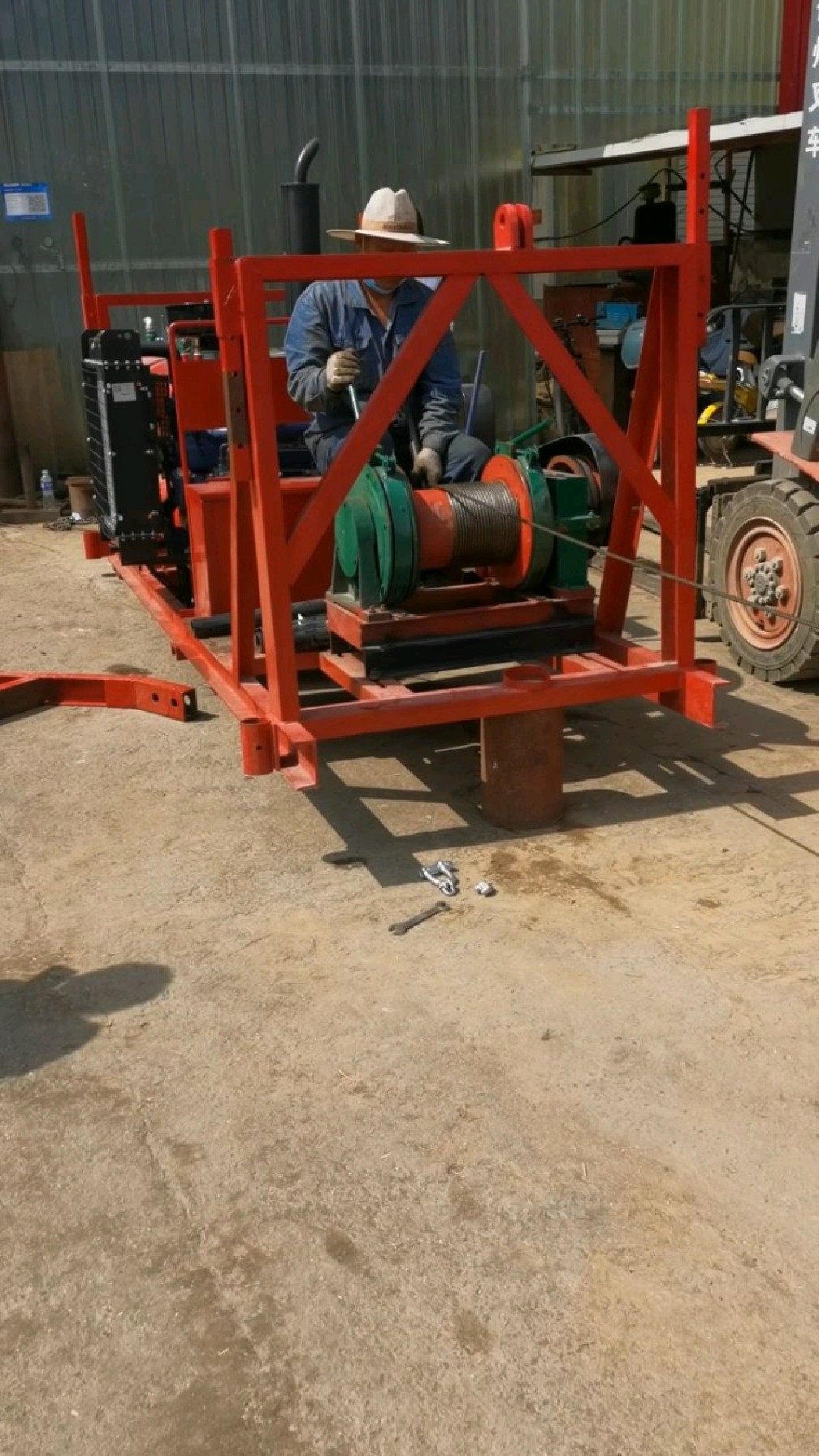 4立方空压洗井机两百米洗井设备清洗农田灌溉井