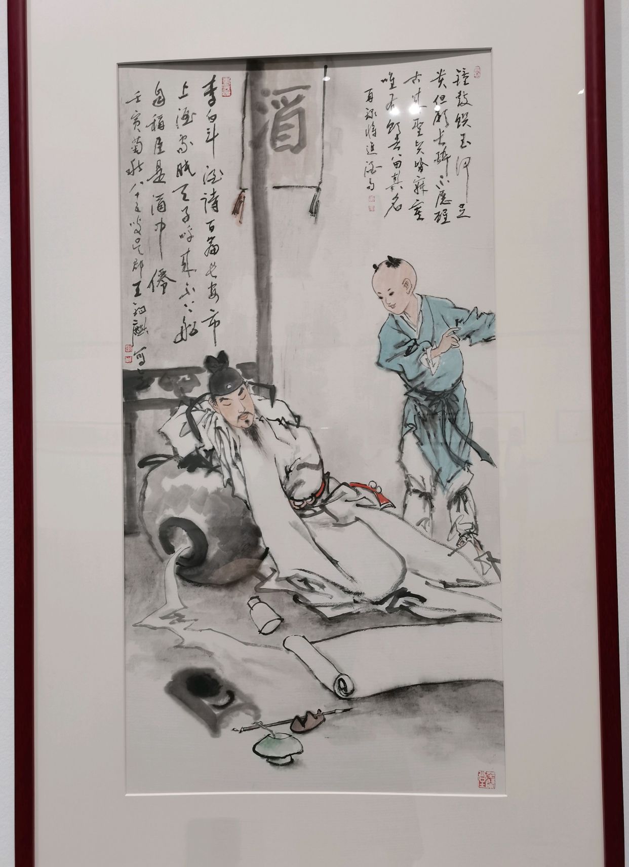 跟随苏州花鸟画家刘苏老师赏画