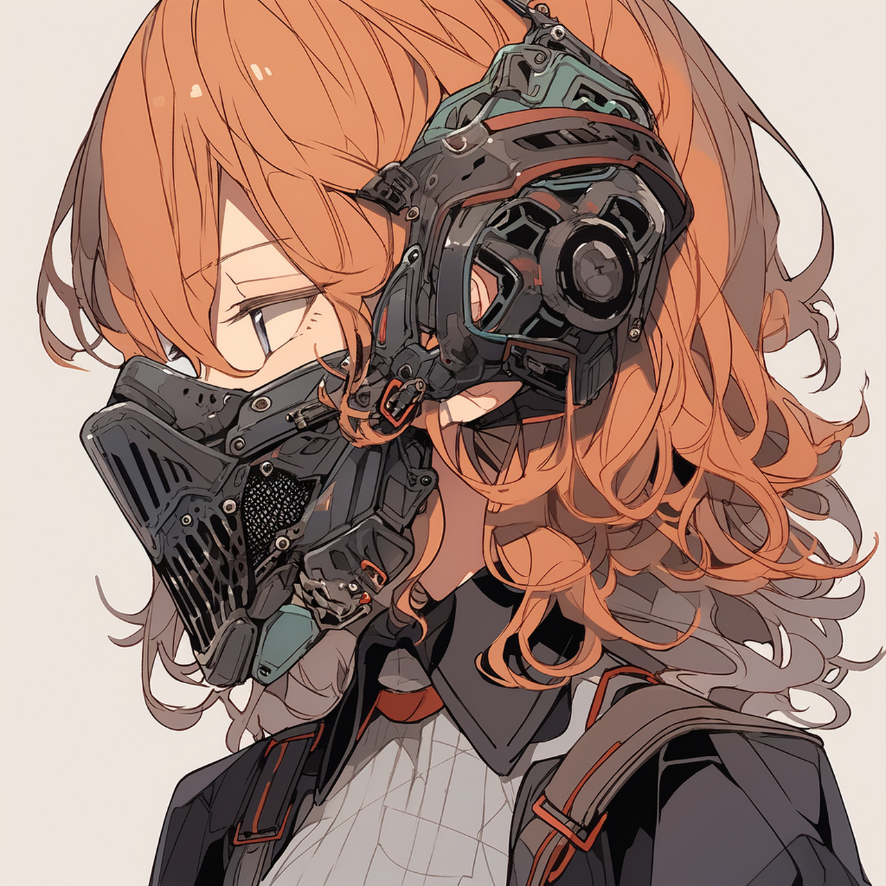 二次元# 好酷的蒸汽朋克风格[打call] p站:mask