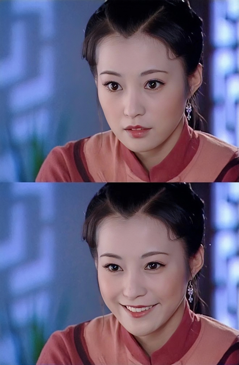 郝蕾年轻的时候那才叫美的一个绝,关键演技还好,现在比以前胖了,但是