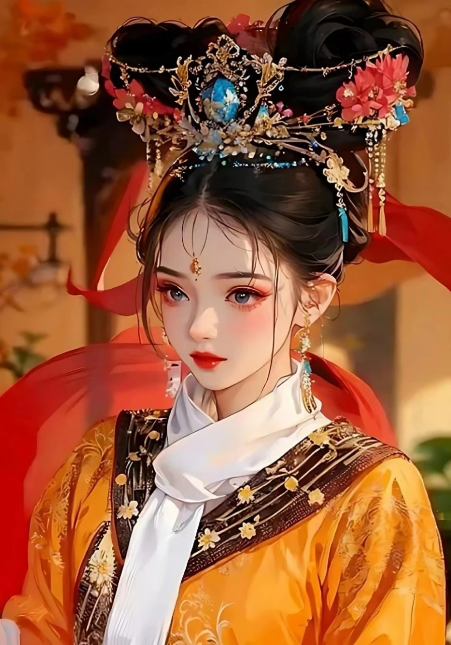 ai绘画|清宫女子5