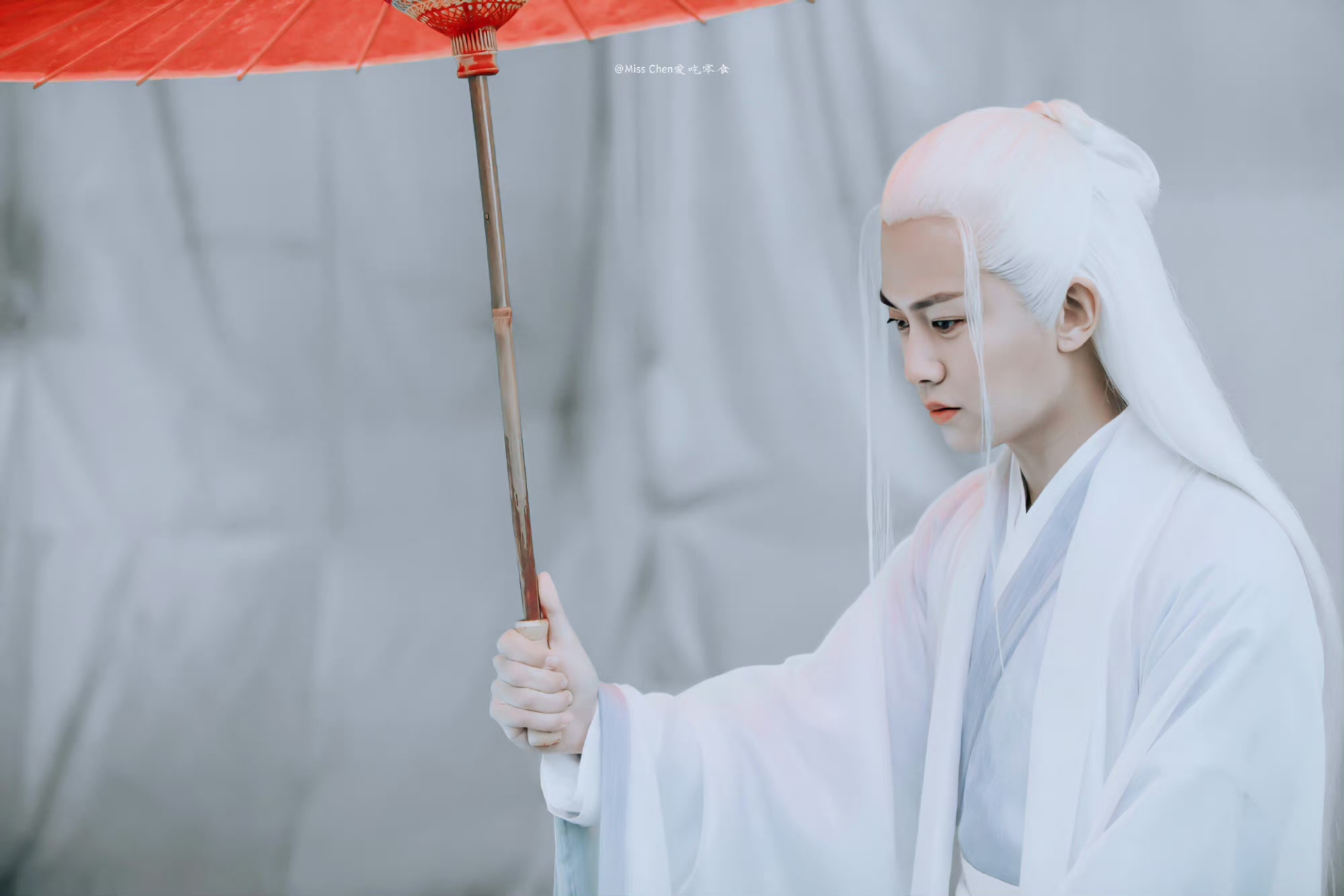 任嘉伦# 白发老神仙