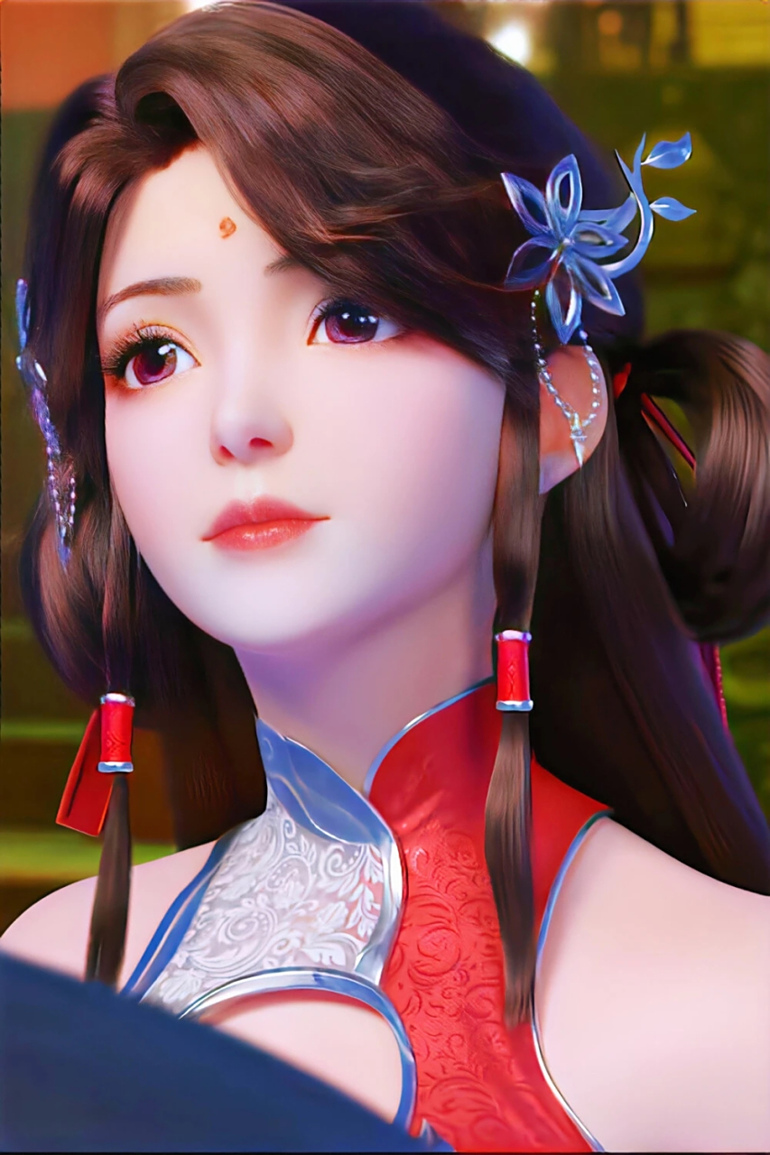 完美世界# #养眼美女# 火灵儿