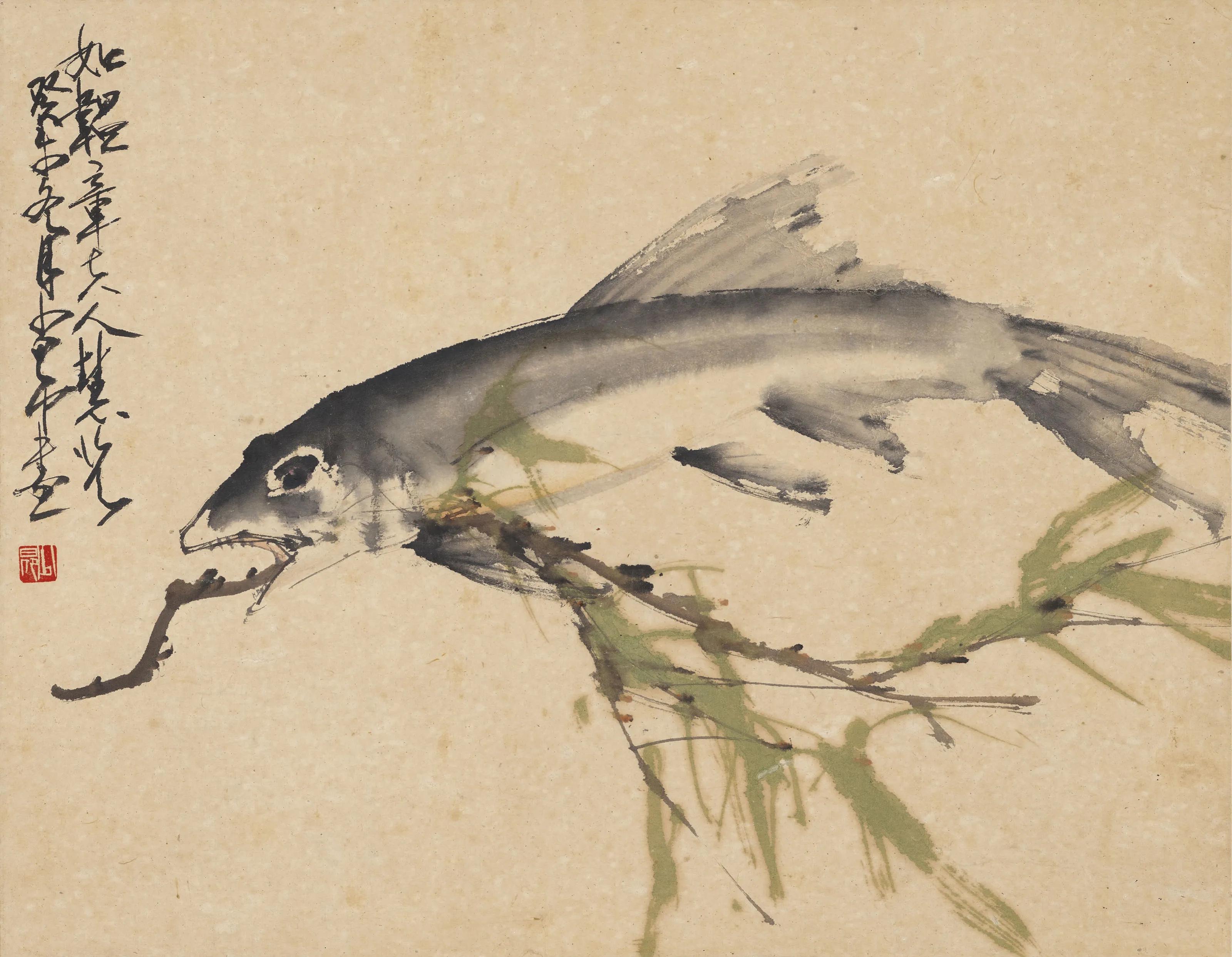 「岭南画派」"灵动鲜活,气韵生动"赵少昂花鸟草蟲作品欣赏