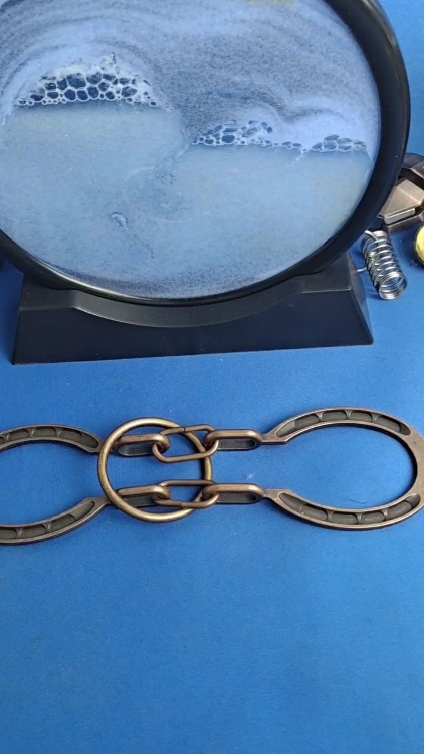 马蹄锁教程解法