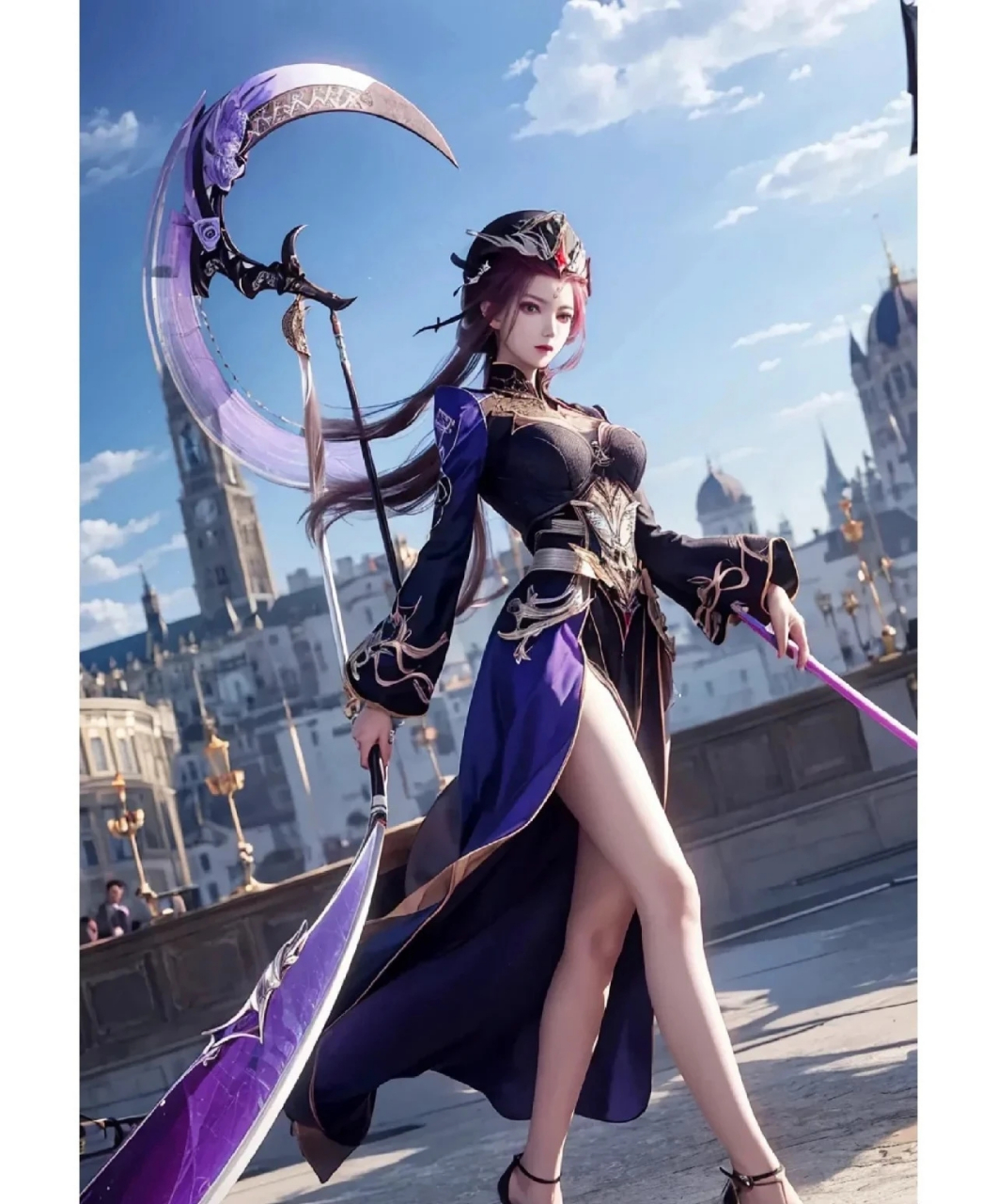 美图分享#比比东~~·罗刹神