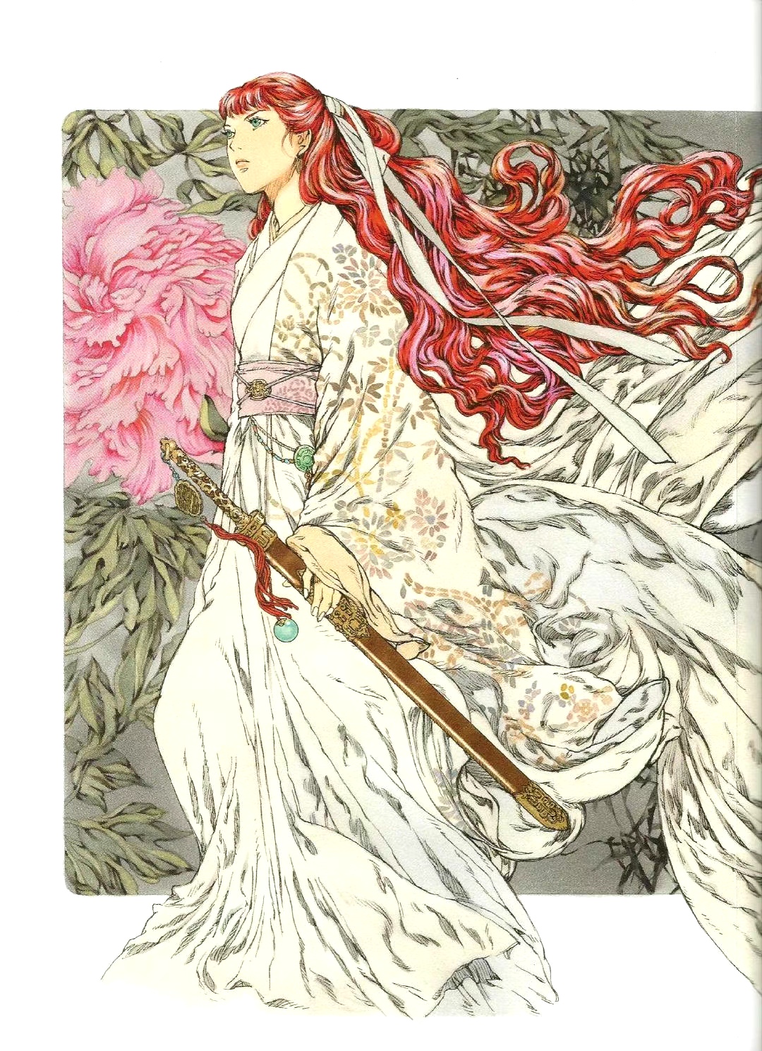 画师山田章博 动漫角色插画欣赏