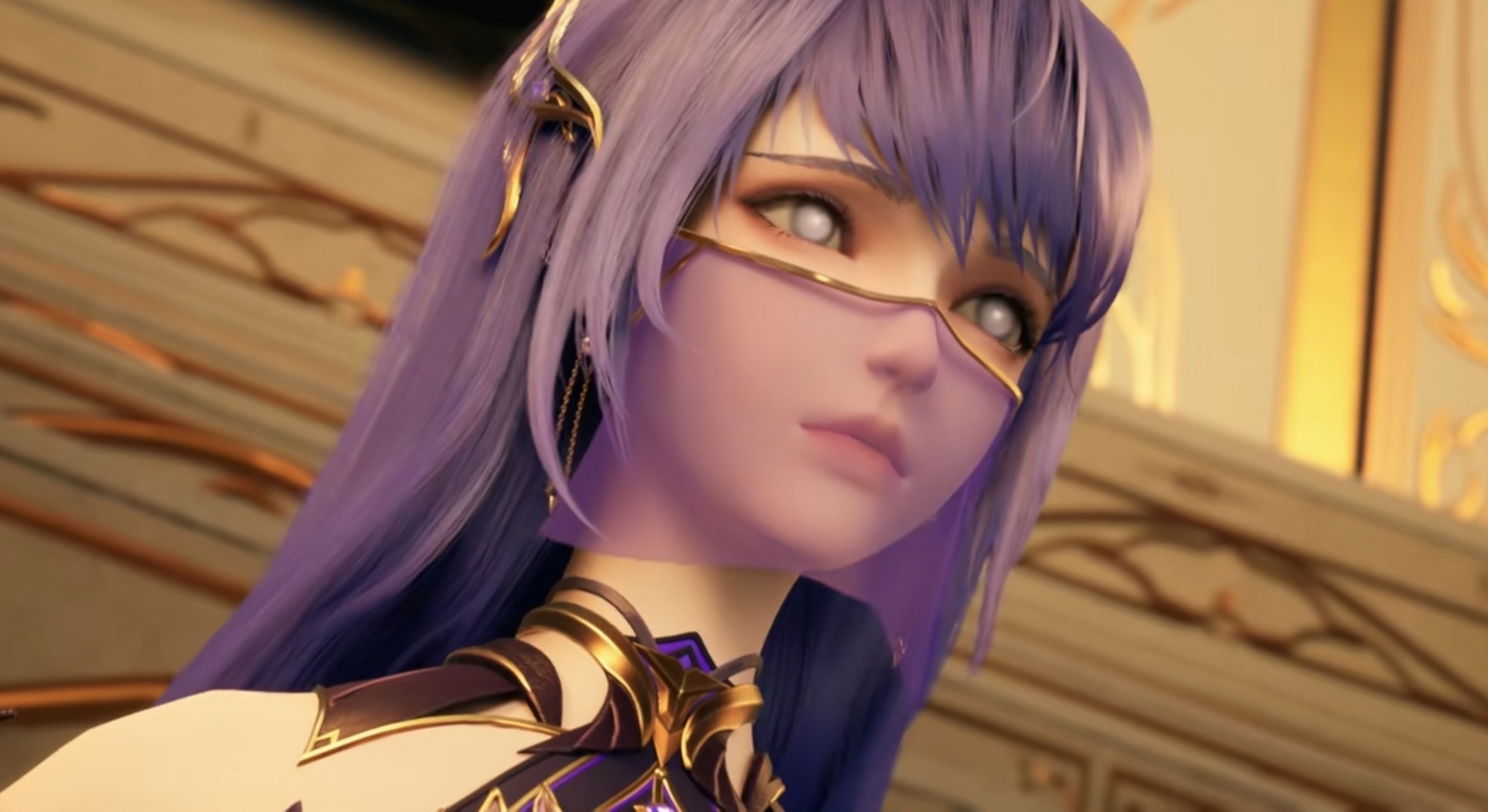 国产动漫# 圣采儿哭了,圣采儿和龙皓晨闹翻了,圣采儿又和龙皓晨和好