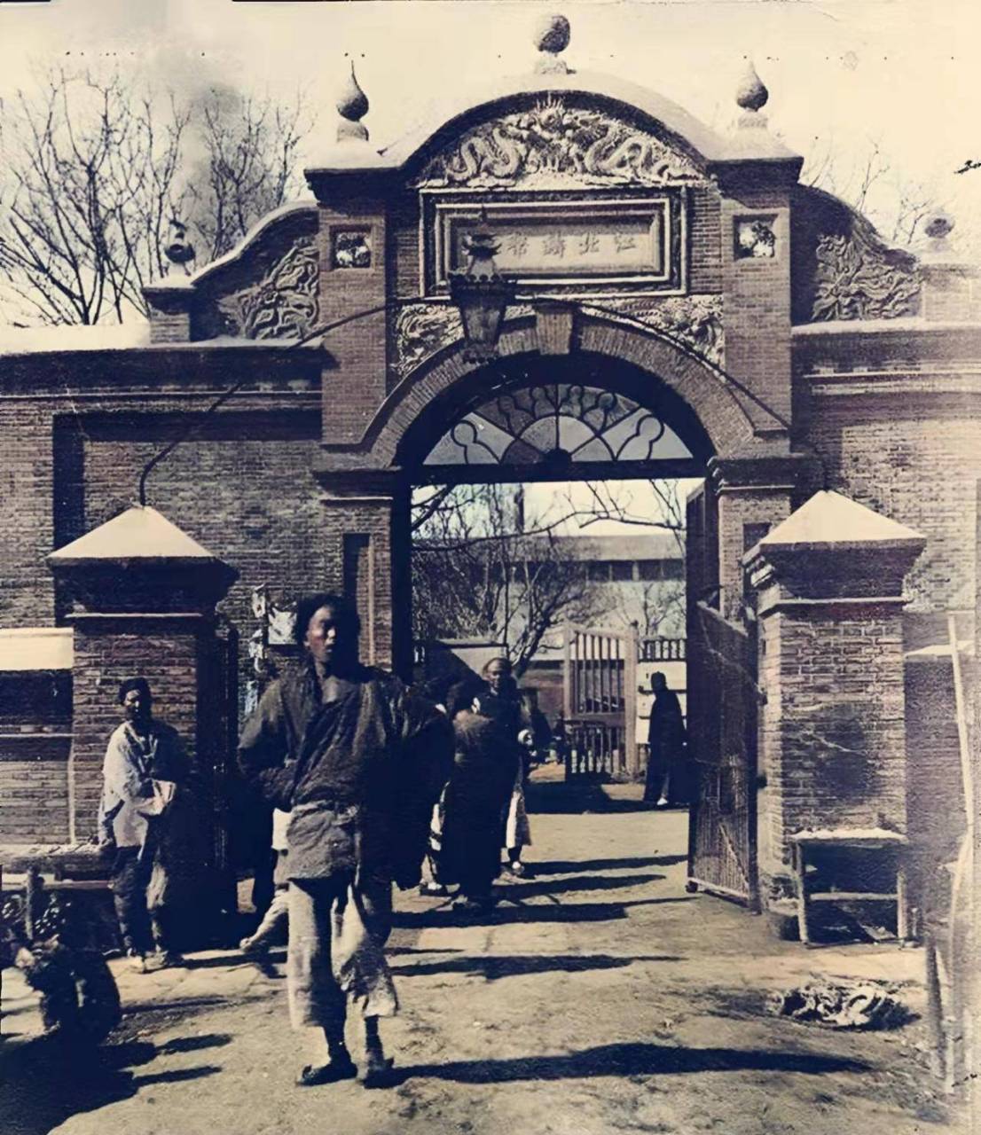 老照片 清朝末年的江苏淮安,真正的运河之都