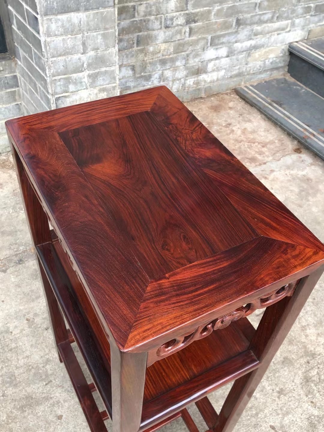 海南黄花梨紫油梨老料皇宫椅