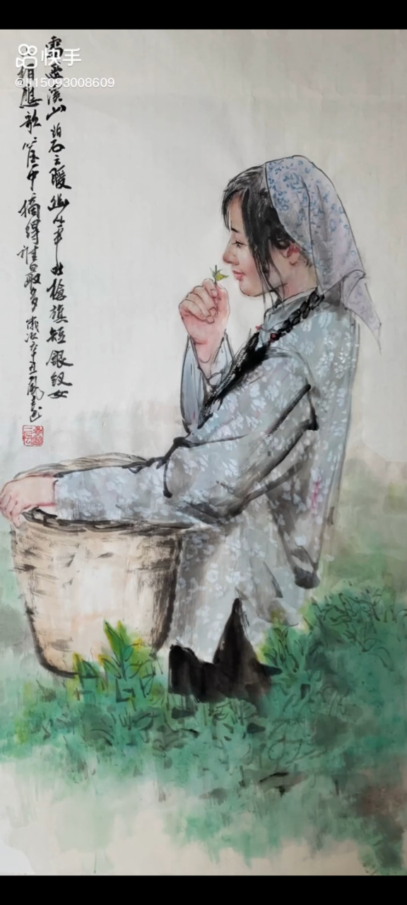 画家李一风国画人物画图片