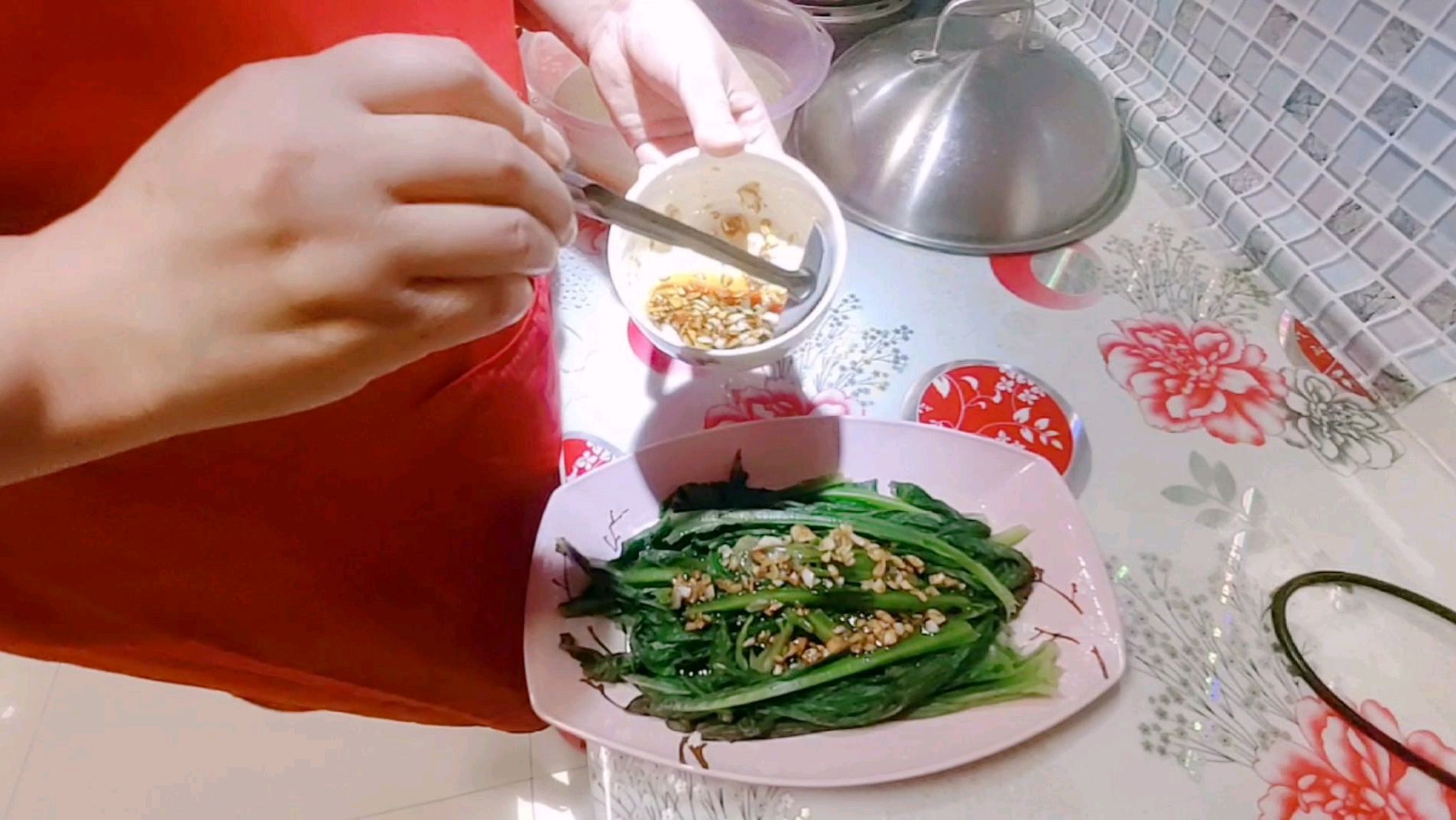 油麦菜土豆的家常做法,实惠又有营养,美味又下饭