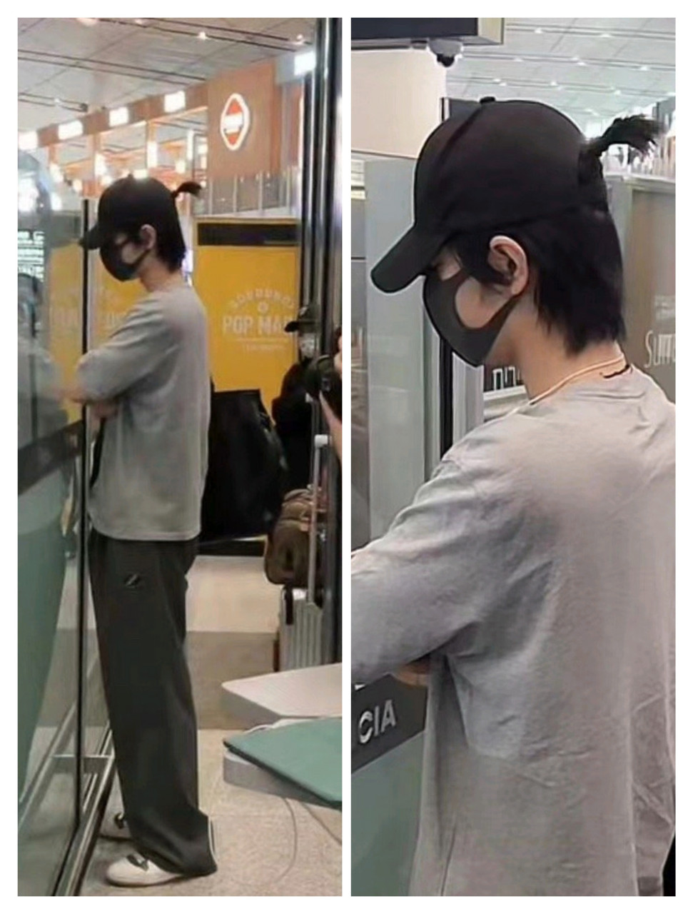 肖战最新机场图真的有被萌到!许久未见的小揪揪真的太可爱啦!