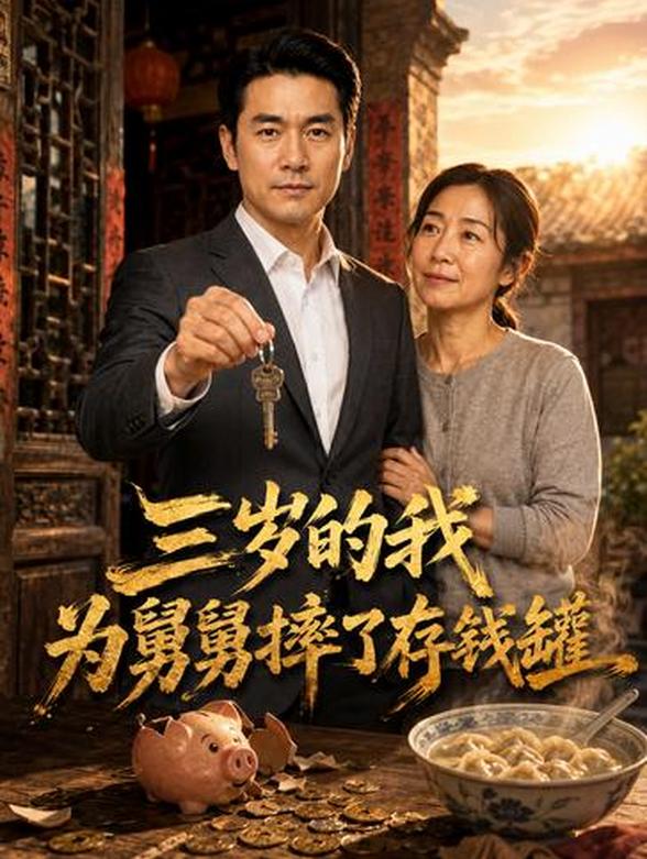 三岁的我为舅舅摔了存钱罐