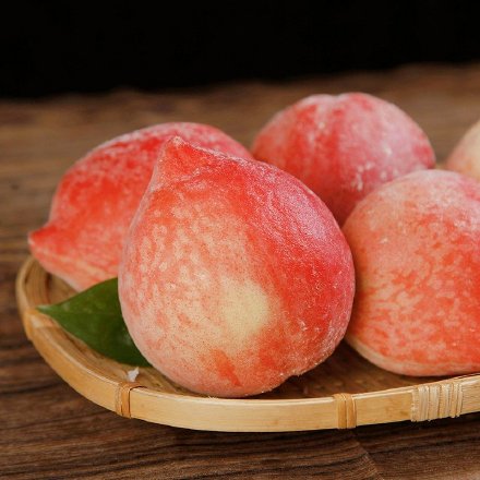 河北春雪桃脆红桃子4个装单果150g以上99河