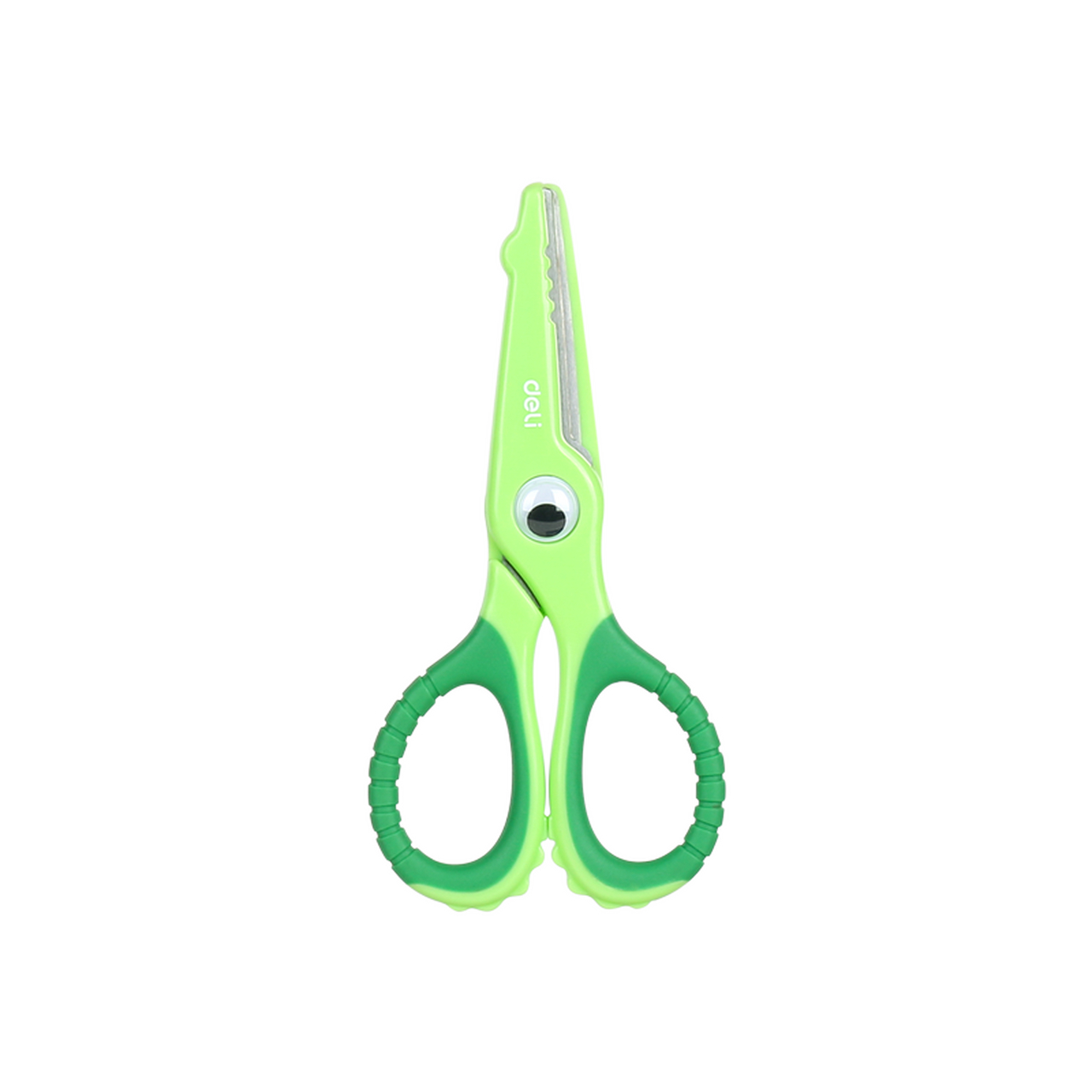 得力(deli)学生手工剪刀卡通小鳄鱼剪刀 绿色6071 【质量怎么样,型号