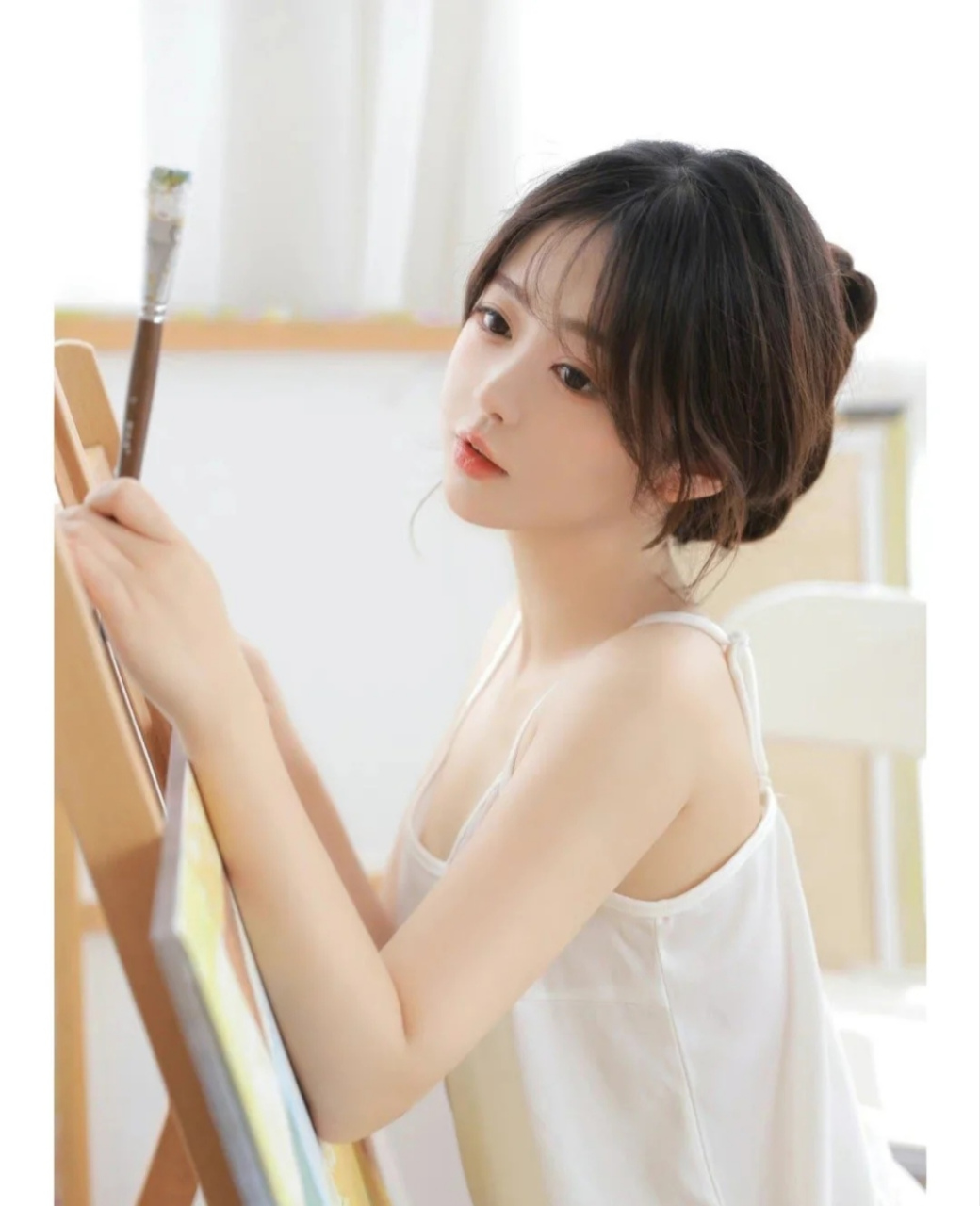 画画的baby,画画的baby
