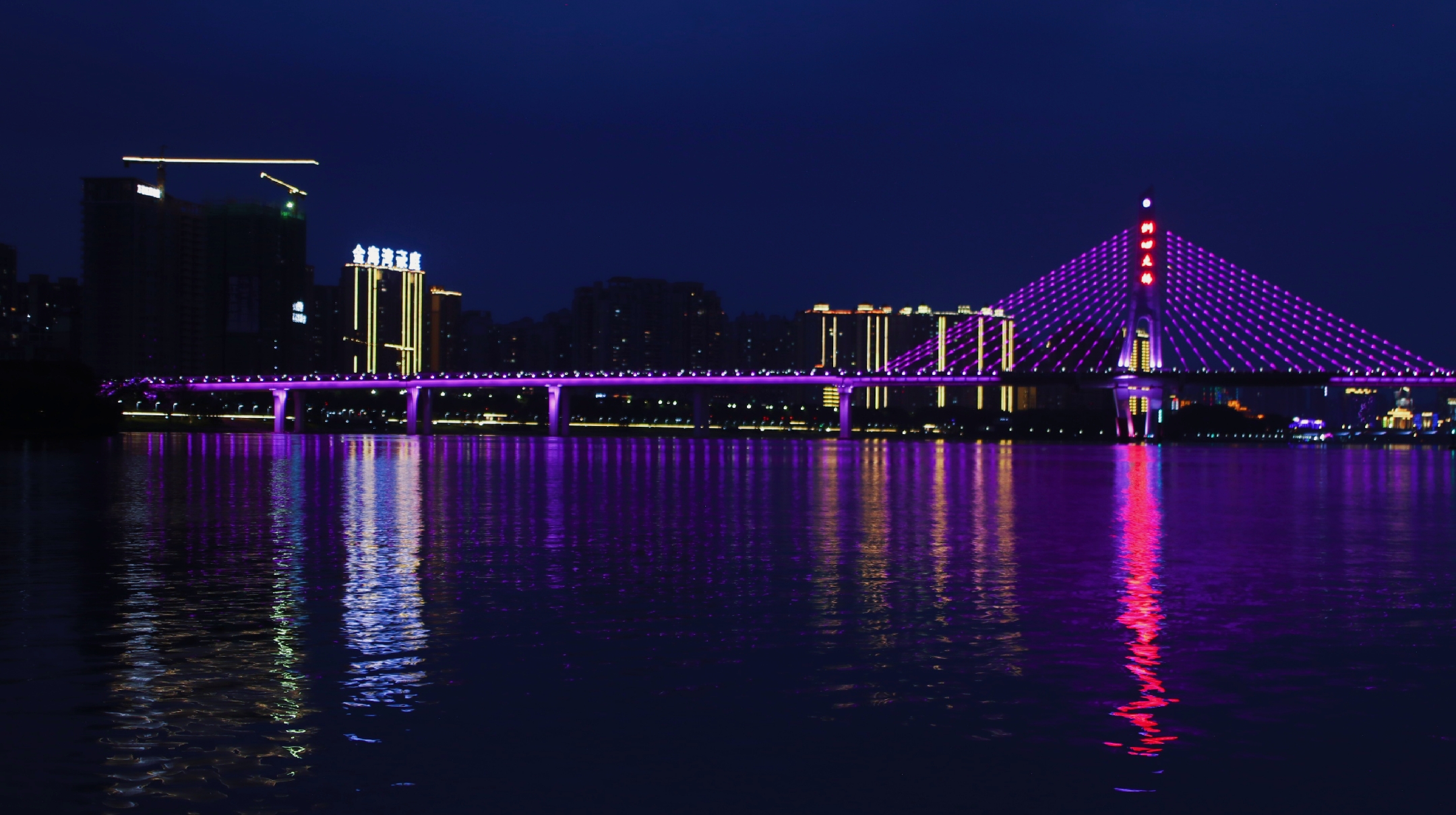 醉人的北江夜色